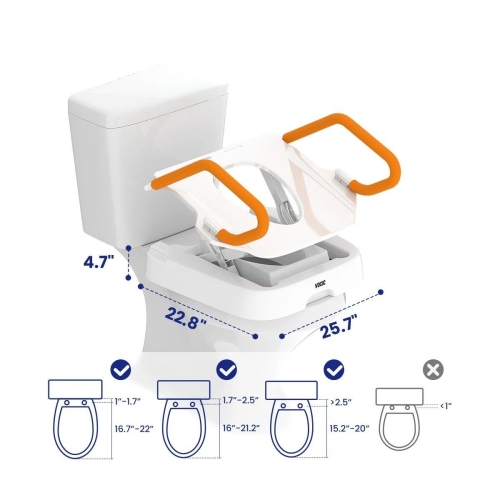 Elektryczny podnośnik toaletowy