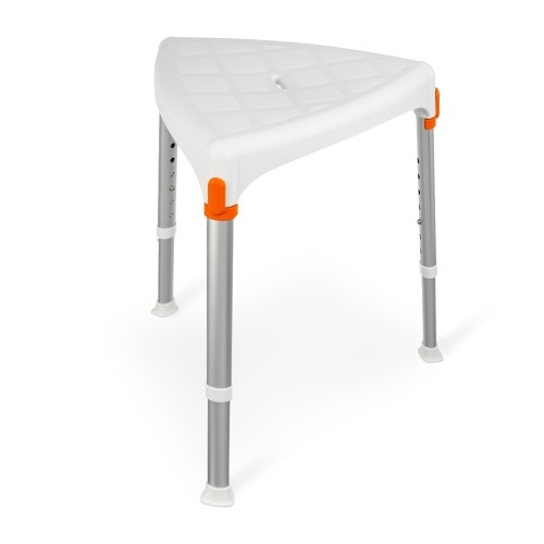 Taboret prysznicowy trójkątny
