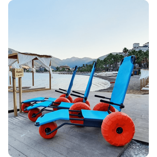 WÓZEK INWALIDZKI PLAŻOWY BEACHSTAR
