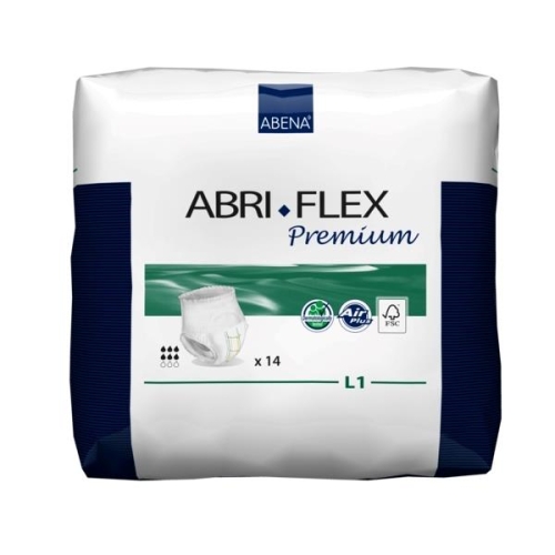 Pieluchomajtki dla dorosłych Abri-Flex Premium (L1, 14szt.)