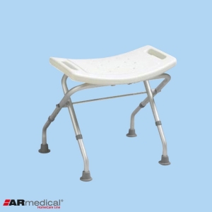 Taboret prysznicowy składany aluminiowy