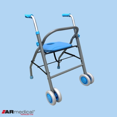 Podpórka rehabilitacyjna dwukołowa DELUXE