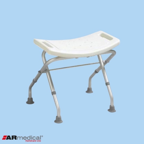 Taboret prysznicowy składany aluminiowy