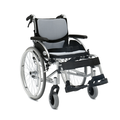 Wózek inwalidzki aluminiowy ERGONOMIC