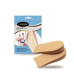 HEEL CORK 2cm (S,M,L) – podpiętki korkowe