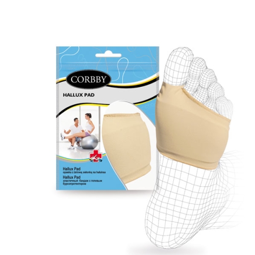 HALLUX PAD – opaska z osłonką na haluksa i śródstopie