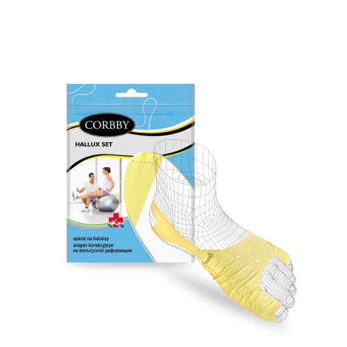 HALLUX SET – aparat na haluksy