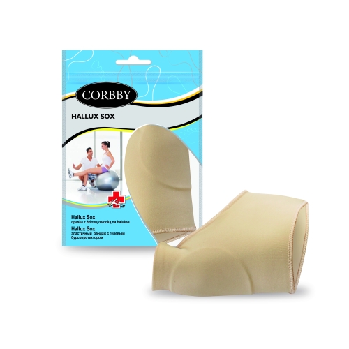 HALLUX SOX – opaska z żelową osłonką na haluksa