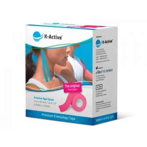 K-Active Tape kolor różowy 5 cm/5 m