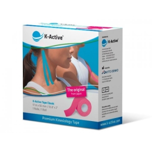 K-Active Tape kolor różowy 5 cm/17 m