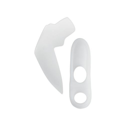 Dwa pierścienie połączone delikatnym klinem, z osłoną na bunion Medic Line PROSEPARATOR DUO MS475
