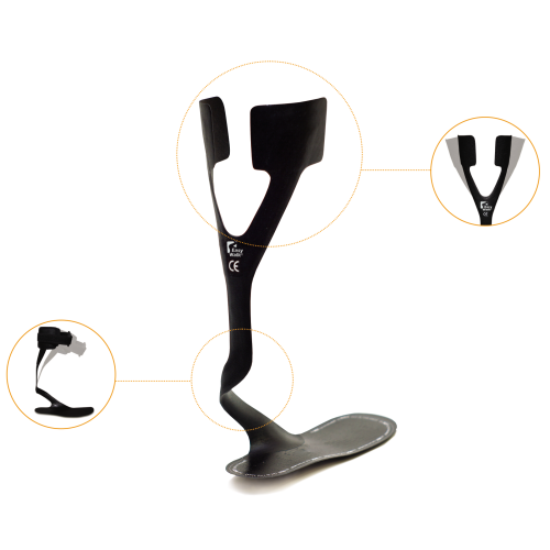 EASY WALK® ECO AFO- DYNAMICZNA ORTEZA NA OPADAJĄCĄ STOPĘ