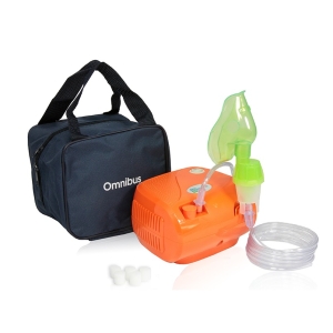 Inhalator OMNIBUS - praca ciągła! Z TORBĄ- ORANGE