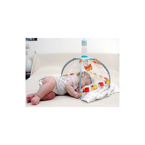 BABY AIR + INHALATOR MONKEY MILO - inhalacja bez maseczki dla dzieci i niemowląt
