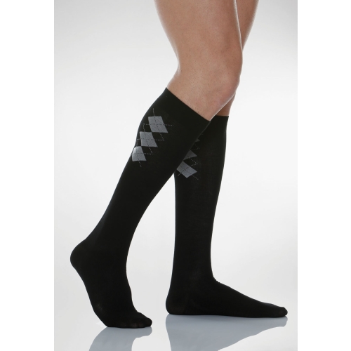 Podkolanówki przeciwżylakowe uciskowe z masującym podbiciem, ucisk 18-22 mmHg RelaxSan Cotton Socks Art. 820B