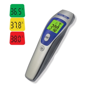 Termometr elektroniczny bezdotykowy TMB-100 COLOR TECH-MED - srebrny