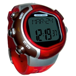 Pulsometr zegarek TMP-20 Czerwony TECH-MED