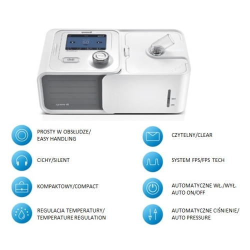 Aparat do leczenia bezdechu sennego AUTO CPAP