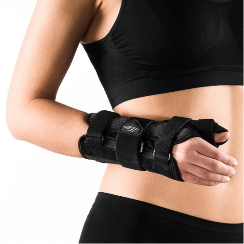 Stabilizator stawu nadgarstkowego z ujęciem kciuka
