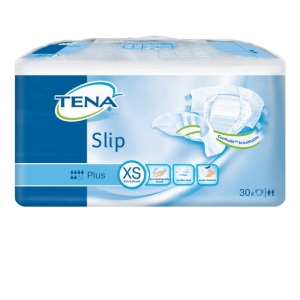 TENA Slip Plus Extra Small, pieluchomajtki, 30 sztuk