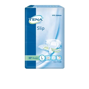 TENA Slip Super OTC Edition Large, pieluchomajtki, 10 sztuk