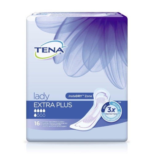 TENA Lady Extra Plus, specjalistyczne podpaski, 16 sztuk