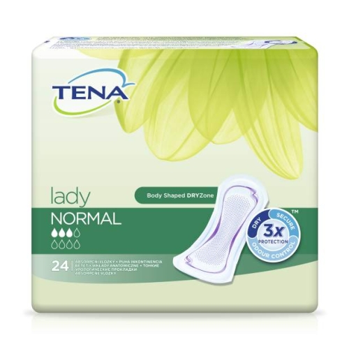 TENA Lady Normal, specjalistyczne podpaski, 24 sztuk