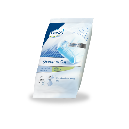 TENA Shampoo cap, czepek do mycia włosów, 1 szt