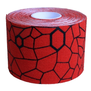 Taśma Kinesiologytaping 5 cm x 25,4 cm Thera Band® czerwono-czarna