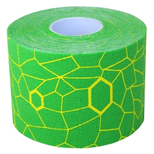 Taśma Kinesiologytaping 5 cm x 5 m Thera Band® zielono-żółta