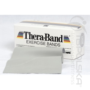 Taśmy rehabilitacyjne 1,5 m Thera Band® srebrna, super mocna