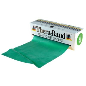 Taśmy rehabilitacyjne 1,5 m Thera Band® zielona, mocna