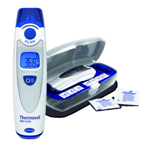 Bezdotykowy termometr na podczerwień Thermoval® duo scan