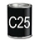 C25 czarny